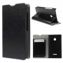 Funda Tipo Libro Microsoft Lumia 435 negra