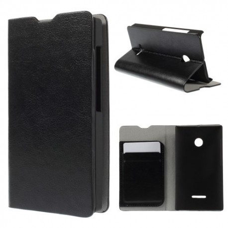 Funda Tipo Libro Microsoft Lumia 435 negra