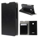 Funda Tipo Libro Microsoft Lumia 435 negra