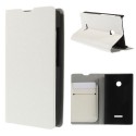 Funda Tipo Libro Microsoft Lumia 435 blanca