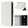 Funda Tipo Libro Microsoft Lumia 435 blanca