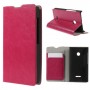 Funda Tipo Libro Microsoft Lumia 435 roja