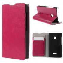 Funda Tipo Libro Microsoft Lumia 435 roja