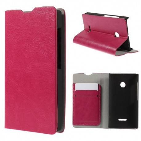 Funda Tipo Libro Microsoft Lumia 435 roja