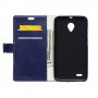 Funda Tipo Libro Vodafone Smart Prime 6 azul oscuro