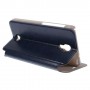 Funda Tipo Libro Wiko Bloom azul oscuro