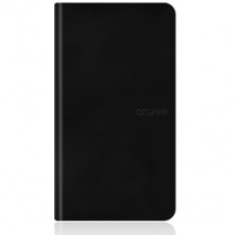 Funda Samsung Galaxy Note 3 modelo Slim Diary de piel negra con tapa trasera