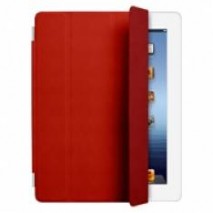 FUNDA PIEL APPLE ROJA IPAD 2