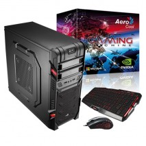 Ordenador gaming Aerocool Aero-GT T i3-4160 PB H81M 4GB  1TB+SSD 8GB  VGA GT730 4GB HDMI sin sistema