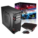 Ordenador gaming Aerocool Aero-GT T i3-4160 PB H81M 4GB  1TB+SSD 8GB  VGA GT730 4GB HDMI sin sistema