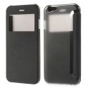 Funda tipo libro con ventana iPhone 6 / 6S 4,7"negra