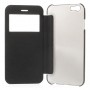 Funda tipo libro con ventana iPhone 6 / 6S 4,7"negra