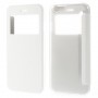 Funda tipo libro con ventana iPhone 6 4,7" blanca