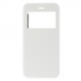 Funda tipo libro con ventana iPhone 6 4,7" blanca