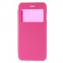 Funda tipo libro con ventana iPhone 6 4,7" rosa