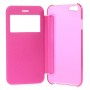 Funda tipo libro con ventana iPhone 6 4,7" rosa
