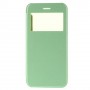 Funda tipo libro con ventana iPhone 6 4,7" verde