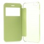 Funda tipo libro con ventana iPhone 6 4,7" verde