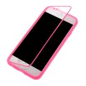 Funda tpu tipo libro iPhone 6 4,7 rosa