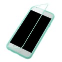 Funda tpu tipo libro iPhone 6 4,7 azul claro