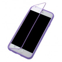 Funda tpu tipo libro iPhone 6 4,7 purpura