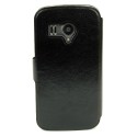 Funda  tipo libro para  Ibold B IBSD40  con cierrre magnetico negra