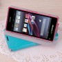 Funda tipo libro Sony Xperia Z1 compact D5503 negra