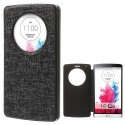 Funda tipo libro con ventana LG G3 D850 / D855 / LS990 negra