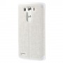 Funda tipo libro con ventana LG G3 D850 D855 LS990 blanca