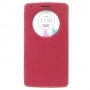 Funda tipo libro con ventana LG G3 D850 / D855 / LS990 fucsia