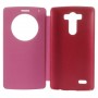 Funda tipo libro con ventana LG G3 D850 / D855 / LS990 fucsia