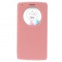 Funda tipo libro con ventana LG G3 D850 D855 LS990 rosa
