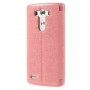 Funda tipo libro con ventana LG G3 D850 D855 LS990 rosa