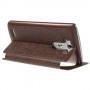 Funda tipo libro con ventana LG G3 D850 / D855 / LS990 marron