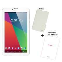 Tablet Innjoo F3 7" 3G 8GB blanca + funda y protector de pantalla
