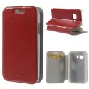 Funda tipo libro Samsung Galaxy Young 2 G130 Roja