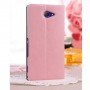 Funda tipo libro Sony Xperia M2 D2303/D2302 dual rosa