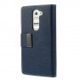Funda tipo libro LG Optimus G2 Mini D610 / D618 / D620 azul