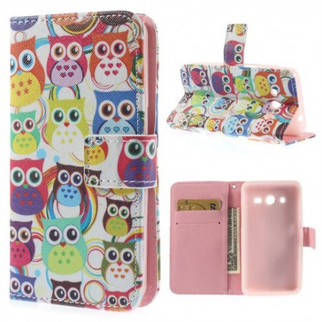 Funda tipo libro Samsung Galaxy core 2 G355H buho