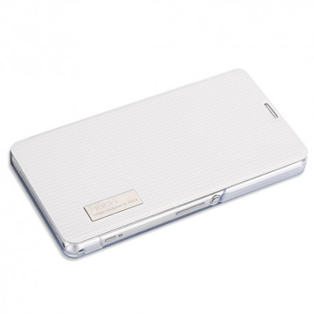 Funda tipo libro Sony Xperia Z1 Compact D5503 blanca