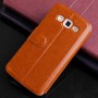 Funda tipo libro con ventana Samsung Galaxy Grand 2 G7100/G7102/G7105/G7106/G710s marron