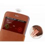 Funda tipo libro con ventana Samsung Galaxy Grand 2 G7100/G7102/G7105/G7106/G710s marron