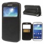 Funda tipo libro con ventana Samsung Galaxy Grand 2  G7102 / G7105 negra