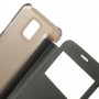 Funda tipo libro con ventana Samsung Galaxy S5 mini G800 negra