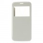 Funda tipo libro con ventana Samsung Galaxy S5 mini G800 blanca