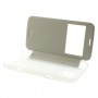 Funda tipo libro con ventana Samsung Galaxy S5 mini G800 blanca