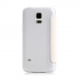 Funda tipo libro Samsung Galaxy S5 Mini G800 blanca