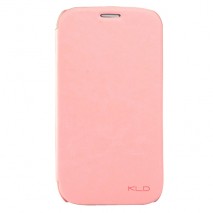 Funda tipo libro para Samsung Core I8260 rosa