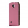 Funda Samsung Galaxy S4 mini I9190  slim con tapa rosa