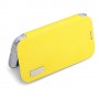 Funda Samsung Galaxy S4 I9500 / I9505 tipo libro amarilla